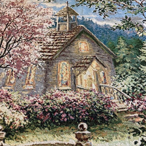 Beautiful Amazing Grace Throw  60"L x 50"W by artist, Dona Gelsinger - Picture 3 of 8